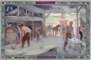 Användning av solen: transportörerna, 1892